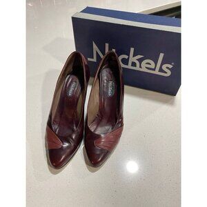 Women’s Vintage Nickels Italian Leather Heels